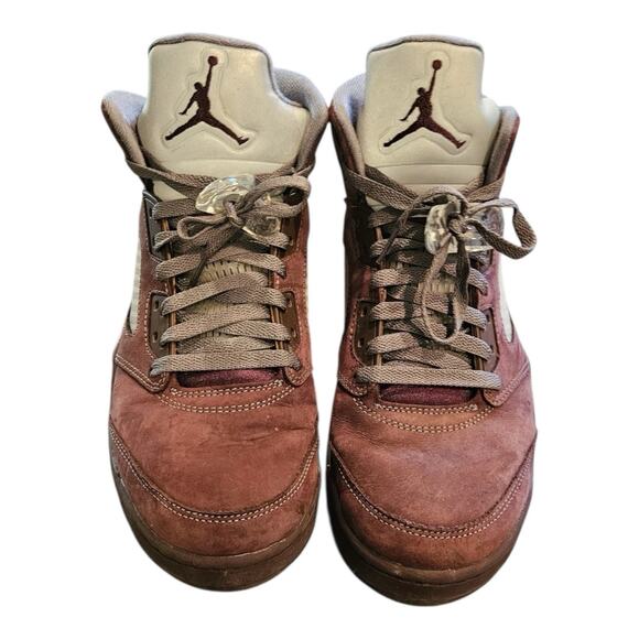 Nike Air Jordan 5 Retro Burgundy 2023 Mens Multi Size 9.5 - Picture 4 of 8